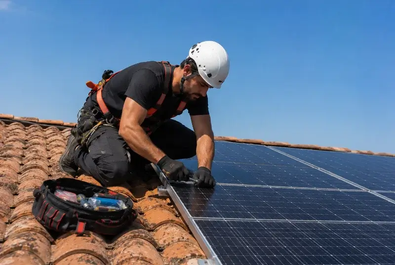 Maintenance et monitoring de panneaux solaires à Cabanès