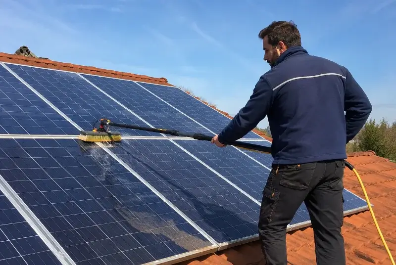Nettoyage et entretien de panneaux solaires à Cabanès